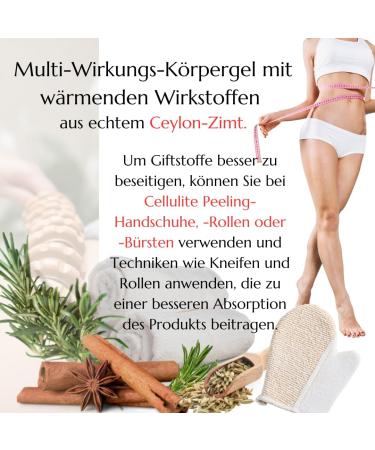 green idea Cinnamon massage gel against cellulite 250 ml - Buy Online on GoSupps.com