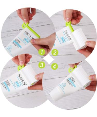 Luter 3 Pack Toothpaste Dispenser Tube Squeezer - Bathroom Essentials (Red/Blue/Green) | International Shipping Available - Buy Online on GoSupps.com