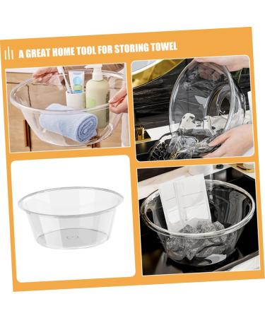 CAXUSD Footbath Household Wash Tub Wash Bowl Plastic Face Cleaning Basin Plastic Washing Basin Kitchen Sink Bowl Salon Washbasin Hand Wash Basin Bathroom Washing Basin Plastic Basin - Buy Online on GoSupps.com