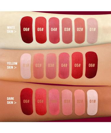 Matte Nude Waterproof Lipstick - Long Lasting Creamy Formula Smudge Proof Light Brown Velvet Lipstick for Women - Neutral Lip Gloss 02 - Buy Online on GoSupps.com