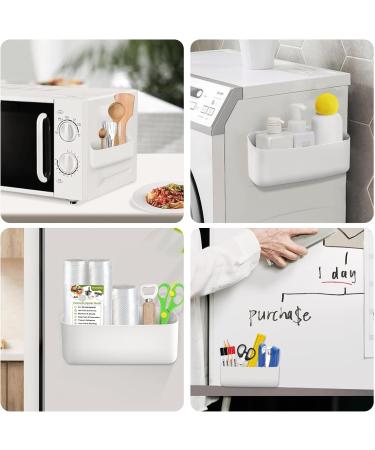 GOQELK Magnetic Marker Holder-Dry Erase Marker Holder Multi-Purpose Magnetic Holder in White - Ideal for Dry Erase Markers & Remote Controls Versatile Storage Organizer - Buy Online on GoSupps.com