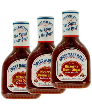 Sweet Baby Ray s Set of 3 (3x510g)- Flavor (Hickory Brown Sugar)