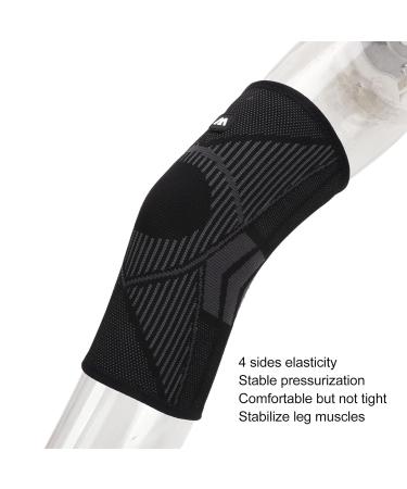 Knee Sleeves for Men & Women | Compression Brace for Arthritis Pain Relief | Support for Fitness Running & Climbing (L - Buy Online on GoSupps.com