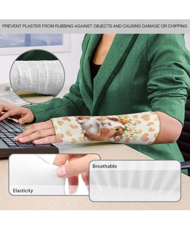 Heart Arm Cast Shower Cover | Breathable Soft Protector for Adults & Kids | Arm Plaster Sleeve for Showers & Swimming | Vacation & Bath Use - Buy Online on GoSupps.com