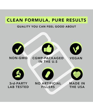 AMANDEAN Nootropic Brain Supplements for Memory and Focus Improves Mental Clarity and Cognitive Function Magnesium L-Threonate (Magtein) Lions Mane and Alpha GPC - (90 Veggie Capsules) - Buy Online on GoSupps.com