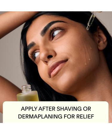 Leaf Shave Calming Serum Refill | All-Natural Facial Oil for Redness Relief & Skin Hydration - 1 fl oz - Buy Online on GoSupps.com