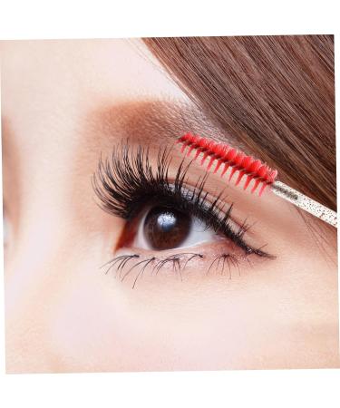 DOITOOL 20 Pcs Diamond Mascara Brush Empty Mascara Bottle Rhinestone Lip Gloss Tubes Eyelash Cream 11.3x1.1cmx2pcs Orange Redx2pcs - Buy Online on GoSupps.com