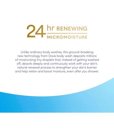 Dove Advanced Care Gentle Scrub Body Wash Body Cleanser shower gel with exfoliating minerals for instantly lotion-soft skin 6x 225 ml - Buy Online on GoSupps.com