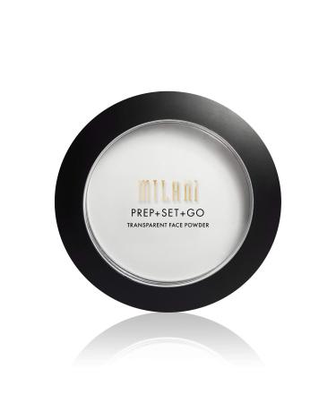 Milani Prep + Set + Go Transparent Face Powder (0.3 Ounce) Cruelty-Free Primer & Setting Powder - Control Shine & Set Makeup for Long-Lasting Wear
