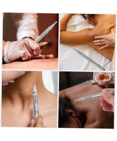 Coophya Manual Massage Devices - Metal Acupuncture Pencil & Pressure Point Massager - Durable 304 Stainless Steel Muscle Scooter Stick - Buy Online on GoSupps.com
