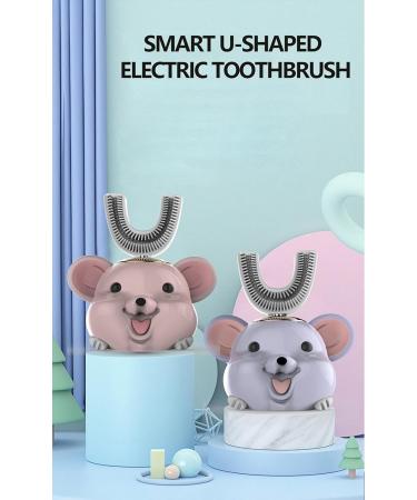 LOKOR Kids Electric Toothbrush Rechargeable Toothbrush Ultrasonic Automatic Toothbrush Kids with 5 Modes IPX7 Cartoon Modeling Design for Kids (2-12 Year) 18 - Buy Online on GoSupps.com