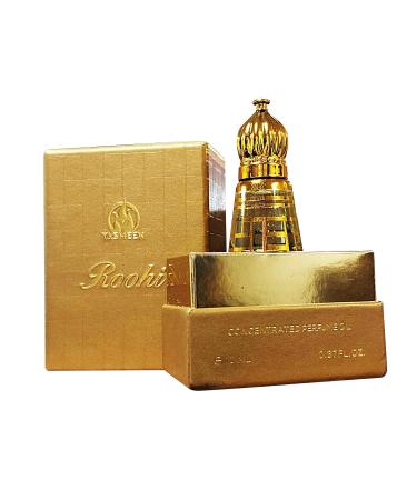 Yasmeen Roohi | Oil Perfume Concentrated 11 ML (.37 Oz) | Unisex for Men and Women | Woody Oud Warm Spicy Carmel Floral Smoky Balsamic | Blended Fragrance in Dubai UAE - Buy Online on GoSupps.com