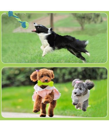 BOMPOW Puppy Teething Toys from 8 Weeks Interactive Dog Rope Toy Natural Cotton Dog Chew Toy 7 Packs  - Buy Online on GoSupps.com