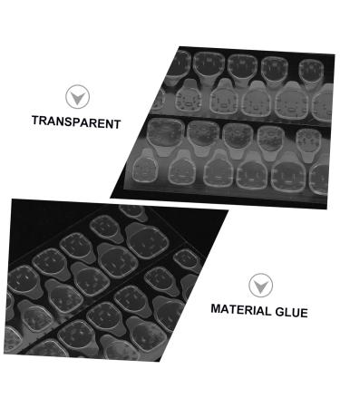FRCOLOR 15sheets Nail Jelly Glue Manicure Fake Nails Glue Double Sided Nail Glue Jelly Glue Stickers Nail Glue Patches Manicure Tools Breathable Nail Glue Nail Gel Water Proof - Buy Online on GoSupps.com