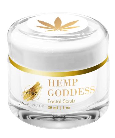 Fast Beauty Co. Fast Beauty Co. Hemp Goddess Facial Scrub 30 Ml Jar  1 Fluid Ounce