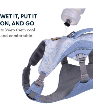 Shop Luffwear Swamp Cool Dog Harness - Adjustable & Cooling Pet Gear in Heliotrope Purple for Hot Weather (Small 56-69cm) - Buy Online on GoSupps.com