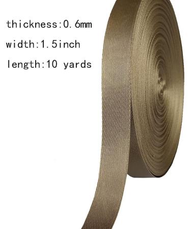 Nylon Webbing 1.5 Inch 10 Yards Durable Flat Nylon Webbing Strap for Backpack Cargo Strap Pet Leash or Collar Gardening Craft Army Green 1.5 Inch - Buy Online on GoSupps.com