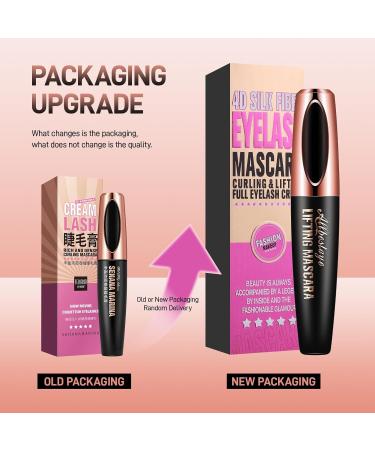 Allbesta 4D Silk Fiber Mascara | Extra Long Lash Extension & Volume | Waterproof Eye Makeup (#01) - Buy Online on GoSupps.com