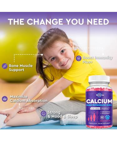 ReviNutra Iron Gummies Supplement for Adults & Kids | Calcium Potassium Magnesium Gummies | Bundle - Buy Online on GoSupps.com