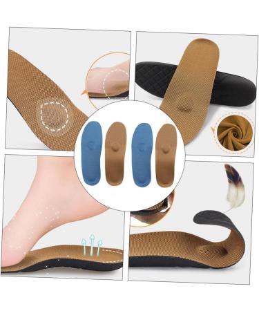 Hemoton Plantar Fasciitis Arch Support Insoles - 2 Pairs for Women's Sneakers, Running Shoes - Unisex Shoe Pads for Plantar Fasciitis Relief - Elastic and Comfortable Miss Orthotics - 25.5X8.2X2.3cm - Buy Online on GoSupps.com