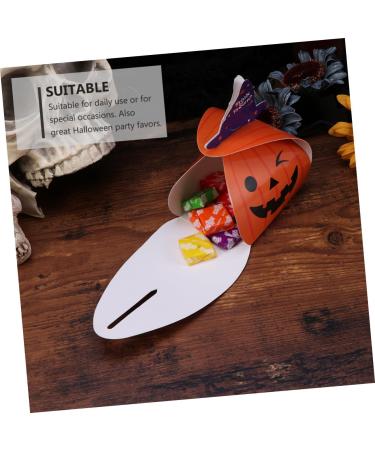 PLAFOPE Pouches 12pcs Halloween Carton Candy Box Cookie Boxes Container Halloween Creative Bags Chocolate Fold - Buy Online on GoSupps.com
