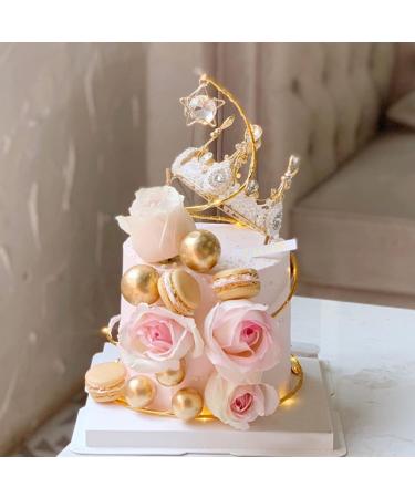 Personalised Cake Toppers Cake Decorations 1PC Iron Art Cake Topper Gold Silver Happy Birthday Cake Decoration for Women Party Dessert Decor Supplies (Color : Sv Bow) (Color : Sv Bow) (Color : Sv Bow - Buy Online on GoSupps.com