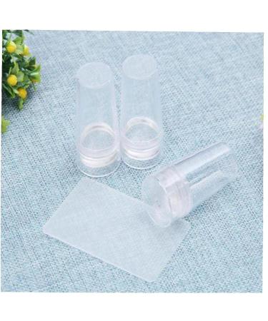 Nail Stamp & Scraper - Clear Silicone Jelly Nail Art Stamper | International Shipping - Buy Online on GoSupps.com