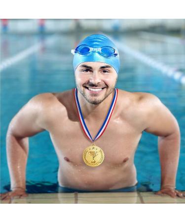 Caydo 12 Pieces Winner Awards Medals with Trophy Graphics - Perfect for Competitions, Sports & Parties - 2 Inch - Buy Online on GoSupps.com