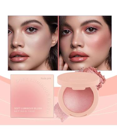 Face BlushCheek Blusher for Women Long Lasting Shine Beauty Products Highly Concentrated Cosmetics For All Skin Tones Women Travel Makeup Nude - Buy Online on GoSupps.com