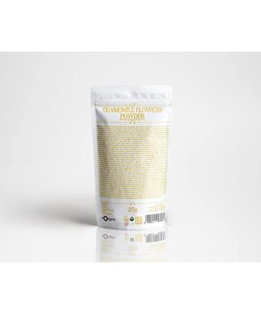 Buy Organic Chamomile Flowers Powder 50g - Premium Quality for Relaxation & Health | Worldwide Shipping - Buy Online on GoSupps.com