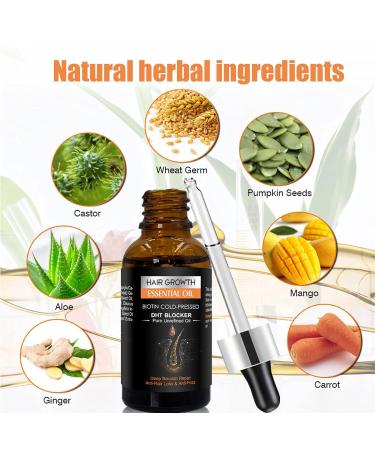 Hair Growth Serum - Prevent Hair Loss & Thinning Deep Nourishing Formula for Follicle Repair 30ml | Buy Online Worldwide - Buy Online on GoSupps.com