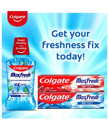 Colgate Max Fresh Toothpaste 150g - Refreshing Mint Flavor for Ultimate Dental Care | Fast International Shipping - Buy Online on GoSupps.com