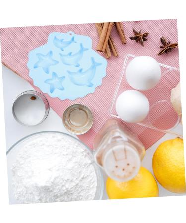 OUNONA 4pcs Cake Mold Homemade Cookies Candy Baking Mold Silicone Molds for Silicone Cake Modeling Chocolate Sea Animal Baking Alphabet Mold Silicone Candle Mold Whale Silica Gel Dolphin - Buy Online on GoSupps.com