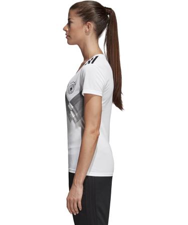 Buy adidas Women's DFB Home Replica Jersey L White (White/Black) - International Shipping Available - Buy Online on GoSupps.com
