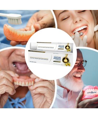 Denture Adhesive Adhesive For False Teeth 68 Grams Strong Adhesive Paste for Maintenance of Dentures Upper and Lower - Buy Online on GoSupps.com
