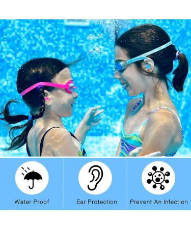 100 Pairs Reusable Silicone Moldable Ear Plugs - Noise Cancelling for Sleep, Swimming, Snoring, Concerts, Travel - Bulk Earplugs for Work and Studying - Buy Online on GoSupps.com