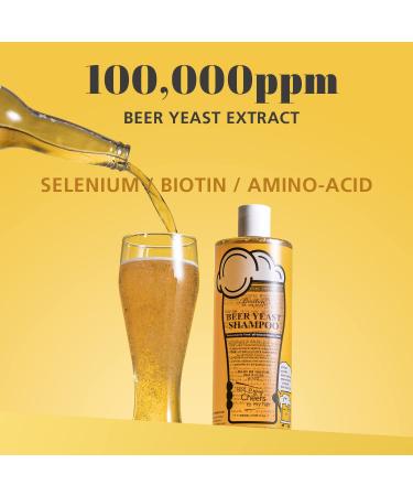 BENTON Beer Yeast Shampoo 16.0 fl.oz - Hair Loss Relief, Biotin Volumizing Shampoo for Thinning Hair, Regrowth Therapy, Scalp Calming - Paraben & Sulphate Free - Buy Online on GoSupps.com