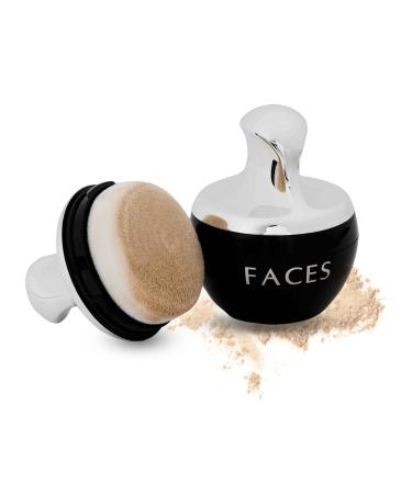 Faces Canada Mineral Loose Powder  Smooth Matte Finish  Flawless Look  Absorbs Oil And Sweat  Soft Glow  Contains Natural Mineral  Hypoallergenic  Non-Comedogenic  Vegan  Peta Approved  Ivory  0.25 Oz Ivory 01 (Ivory)
