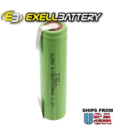 Exell 1.2V 4/3A 4200mAh NiMH Rechargeable Battery w/Tabs - High Power for Telecom UPS Smart Grid RC Devices & Electric Tools - Buy Online on GoSupps.com