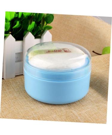Hohopeti 8 Pcs Body Powder Puff Box - Travel Makeup Puff Set for Baby Powder Application - Charming Blue Air Cushion - 8x8x6cm - 2pcs - Buy Online on GoSupps.com