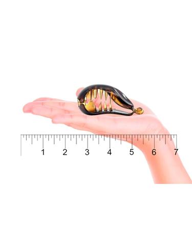 Camila Paris CP2301 2.75 Inch Small Tortoise Shell Hair Clip for Women - Strong Hold, Decorative & Durable Styling Accessory - Made in France - Buy Online on GoSupps.com
