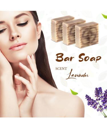 Lactosoapcillus Probiotic Bar Soap | Natural Vegan Lavender Soap | Plant-Based No Harsh Chemicals & No Artificial Fragrance - Buy Online on GoSupps.com