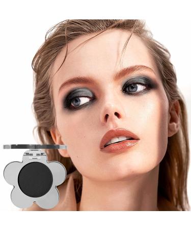 Erinde Single Black Eyeshadow Palette | Nude Tones Matt Waterproof Powder | High Pigment Long-Lasting Eye Makeup - Buy Online on GoSupps.com