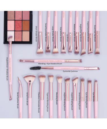 Premium Makeup Brush Set - Professional Foundation Eyes & Lips Brushes in Black Gift Box | Magefy - Buy Online on GoSupps.com