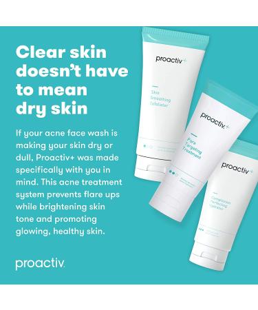Proactiv+ 3 Step Acne Treatment Kit - Benzoyl Peroxide Face Wash, Salicylic Acid Exfoliator - 30 Day Skincare Set - Buy Online on GoSupps.com