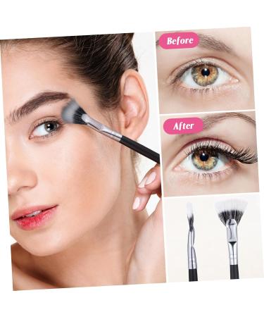 NOLITOY 3pcs Lash Fan Brushes - Eyebrow & Mascara Brushes for Flawless Eye Makeup | International Shipping Available - Buy Online on GoSupps.com
