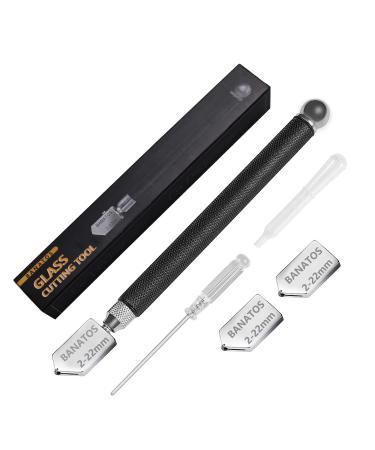 Glass Cutters 2-22mm- Glass Cutter Tool for Thick Glass Tiles Mirror Mosaic Cutting  Glass Cutting Tool with Aotomatic Oil Feed and Replaceable 3 Carbide Cutting Heads - Buy Online on GoSupps.com