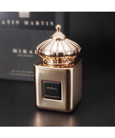 Miral - Oriental Women Perfume - Arabian Perfume for Women with Pear Jasmine Tonka - Long-Lasting Travel Size Womens Perfume - 3.4 oz - Buy Online on GoSupps.com