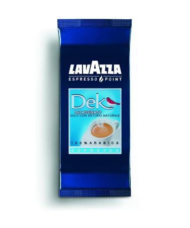 Lavazza Dek Decaffeinated Coffee Capsules for Espresso Point Machine Original Lavazza Capsules 100