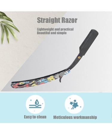 Stainless Steel Manual Beard Trimmer Razor - Precision Wet Shaving Tool for Men | Barber-Quality Black Razor (Blade Not Included) - Buy Online on GoSupps.com